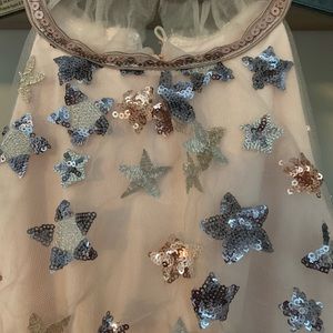 Girls Size 7 GB Sleeveless Sequin Maxi Dress